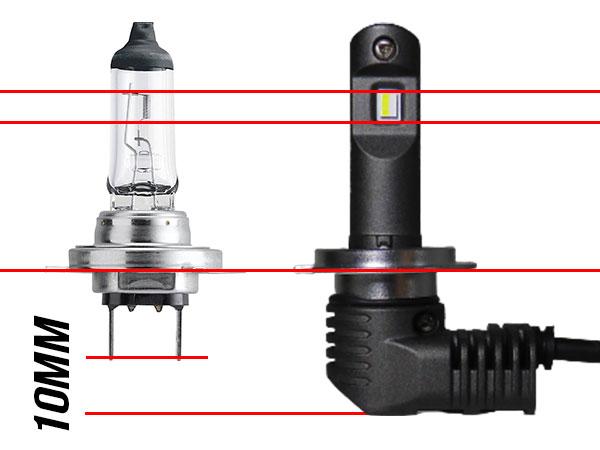 mini h7 led ampoule sans erreur